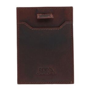 CTM Men's RFID Leather Front Pocket Card Sleeve Wallet